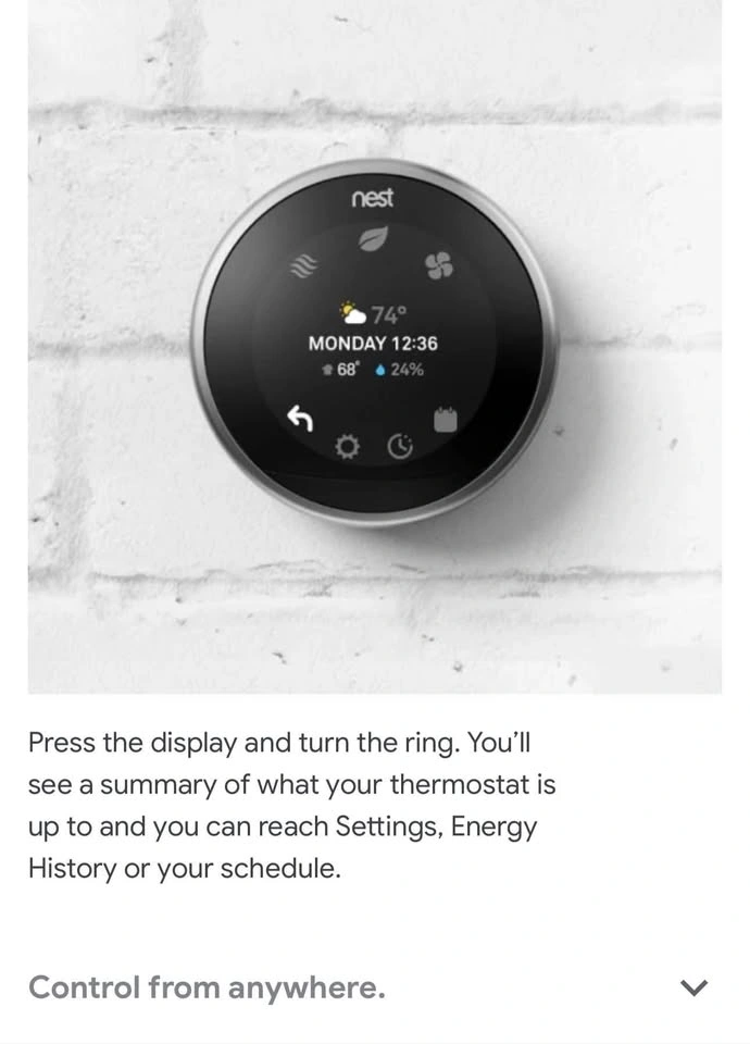 Brand New Google Nest Learning Thermostat - photo 2