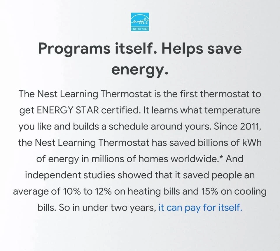 Brand New Google Nest Learning Thermostat - photo 3