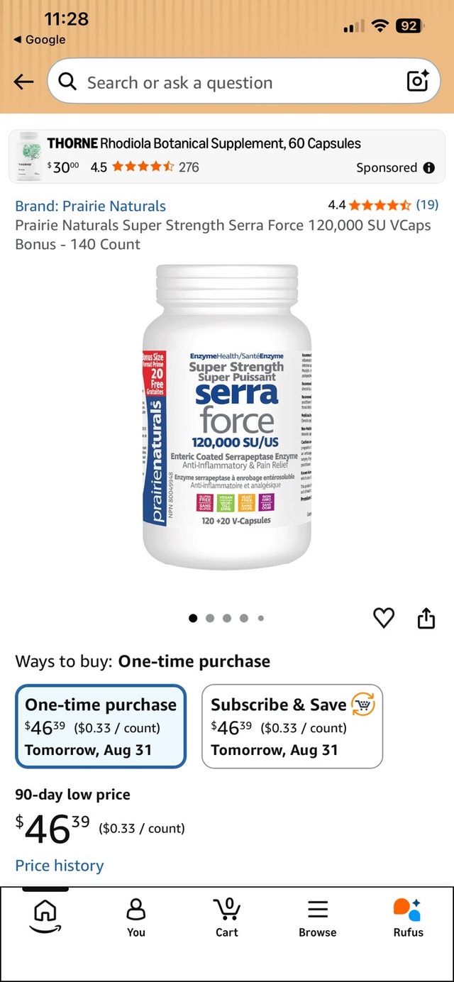 Prairie Naturals Super Strength Serra Force - photo 4