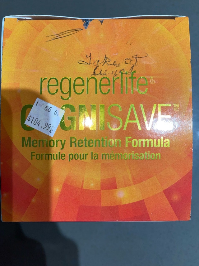 Natural Factors Regenerlife Cognisave - photo 2
