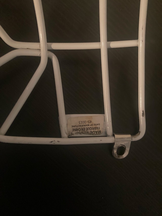 Bauer Junior White Goalie Cage - photo 4