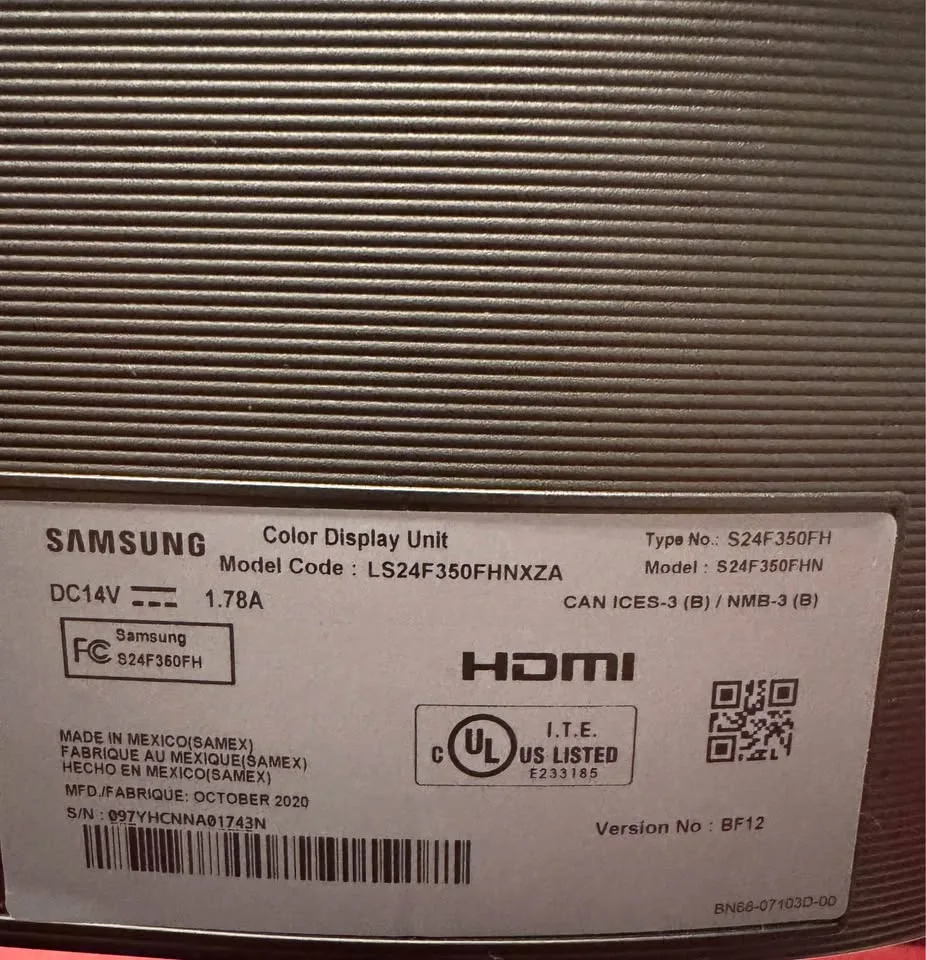 Samsung 24-inch SF350 Screen LED (retail $200) mint image indicator(4)