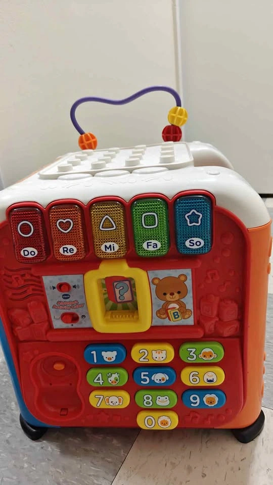Vtech activity cube and walker