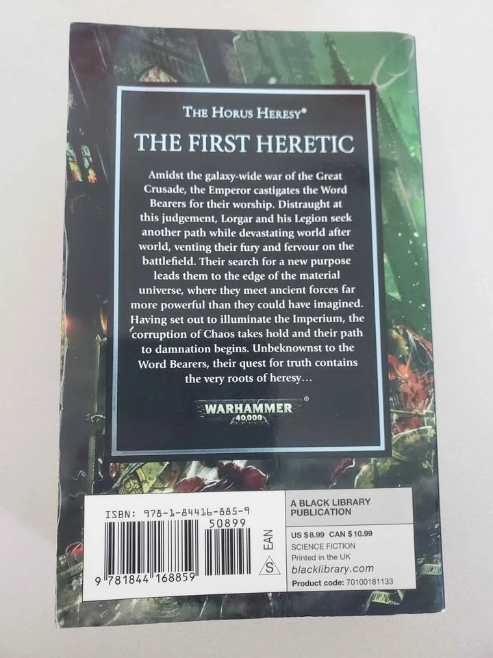 Horus Heresy: The First Heretic by Aaron Dembski-Bowden - photo 3