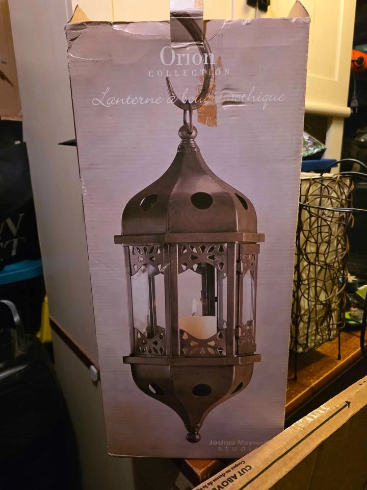Joshua Maxwell Studio Orion Collection Gothic Candle Lantern - photo 3