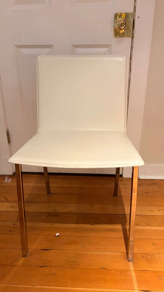 CB2 Phoenix Ivory Dining Chairs - Set of 4 - photo 2