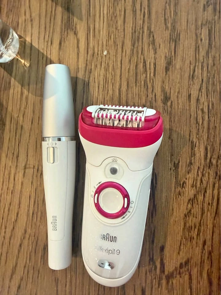 Braun Silk Epil 9 and Face Epilator