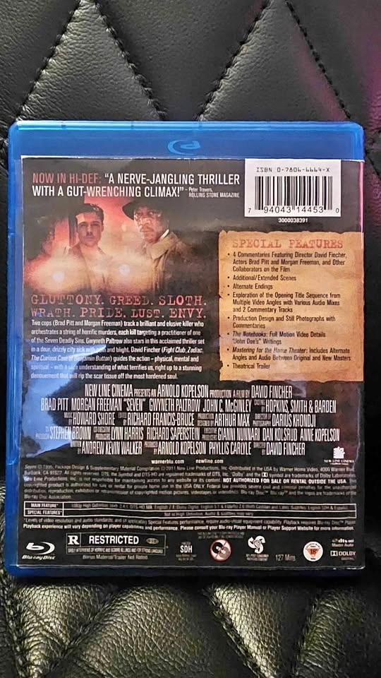 SEVEN BLU RAY