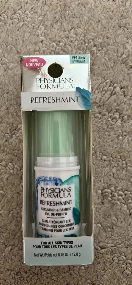 Physicians Formula Refreshmint Cucumber & Bamboo Eye De-Puffer