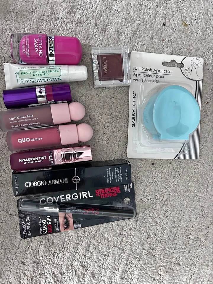 Giorgio Armani, L'Oreal, and Covergirl Makeup Bundle