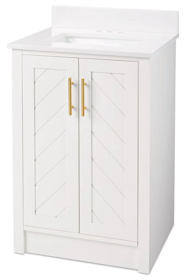 BNIB CANVAS Brooks Double Door Single Sink Vanity, 24-in - photo 4