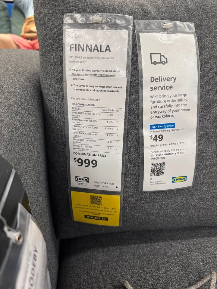 ikea finnala sofa - photo 4