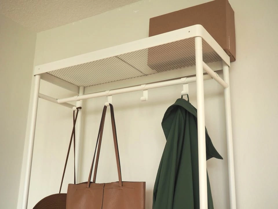 IKEA MACKAPÄR Coat Rack + Shoe Storage - White - photo 3