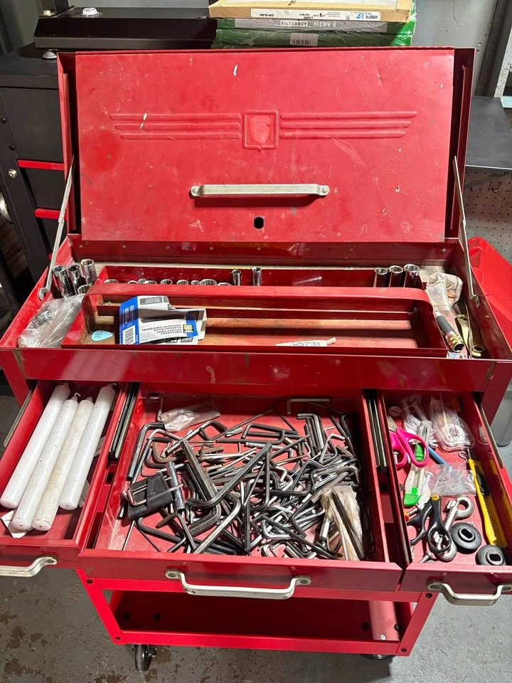 Toolbox With Tools Shown In Pics Included