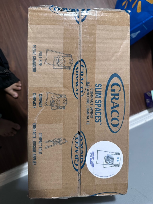 BNIB Graco Slim Spaces Compact Baby Swing Chair - Humphry - photo 2