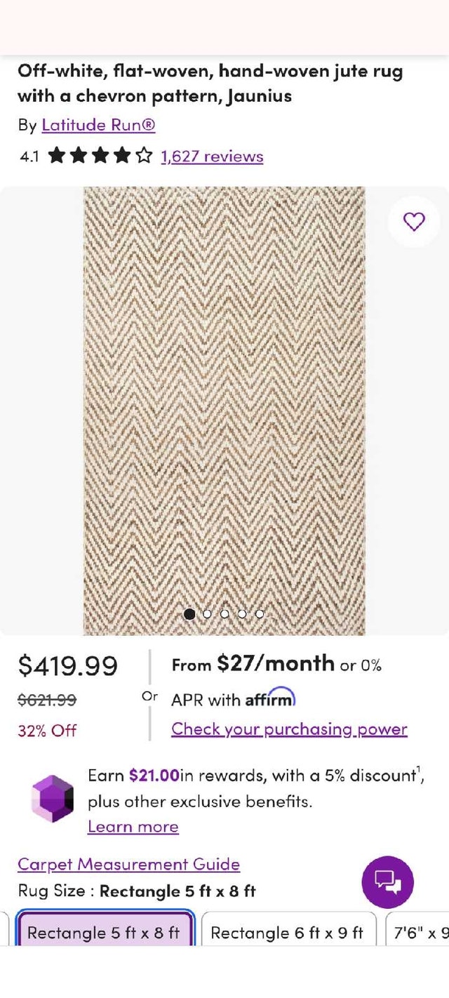 5x8 Jute Rug - photo 3