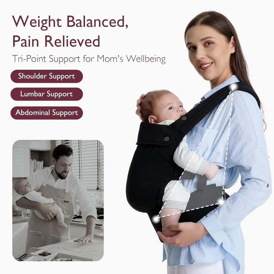 Momcozy Baby Carrier Newborn to Toddler (7-44lbs) - photo 5