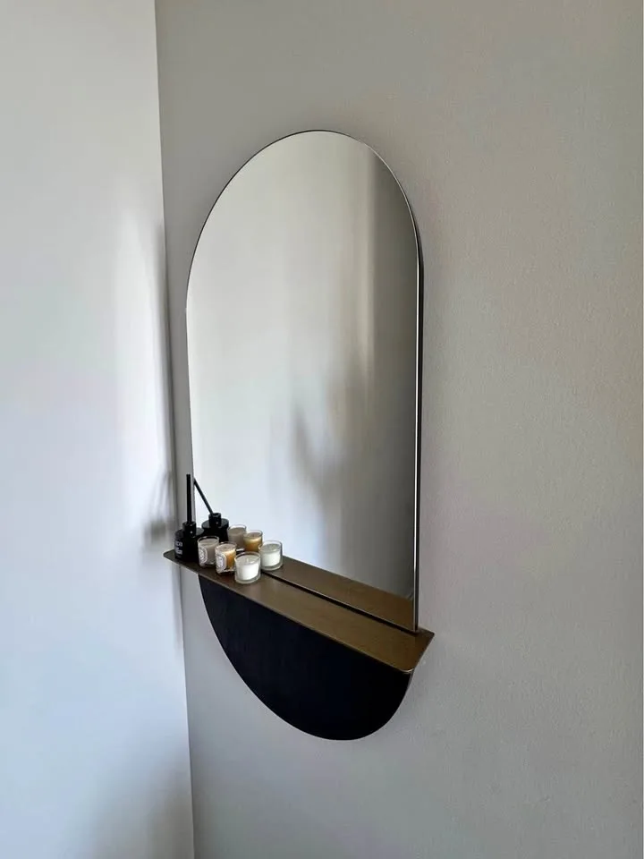 Mirror Iron Frame With Black Powder Coated Finish thumbnail