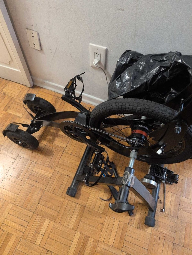 Halfbike 3 with Bike trainer