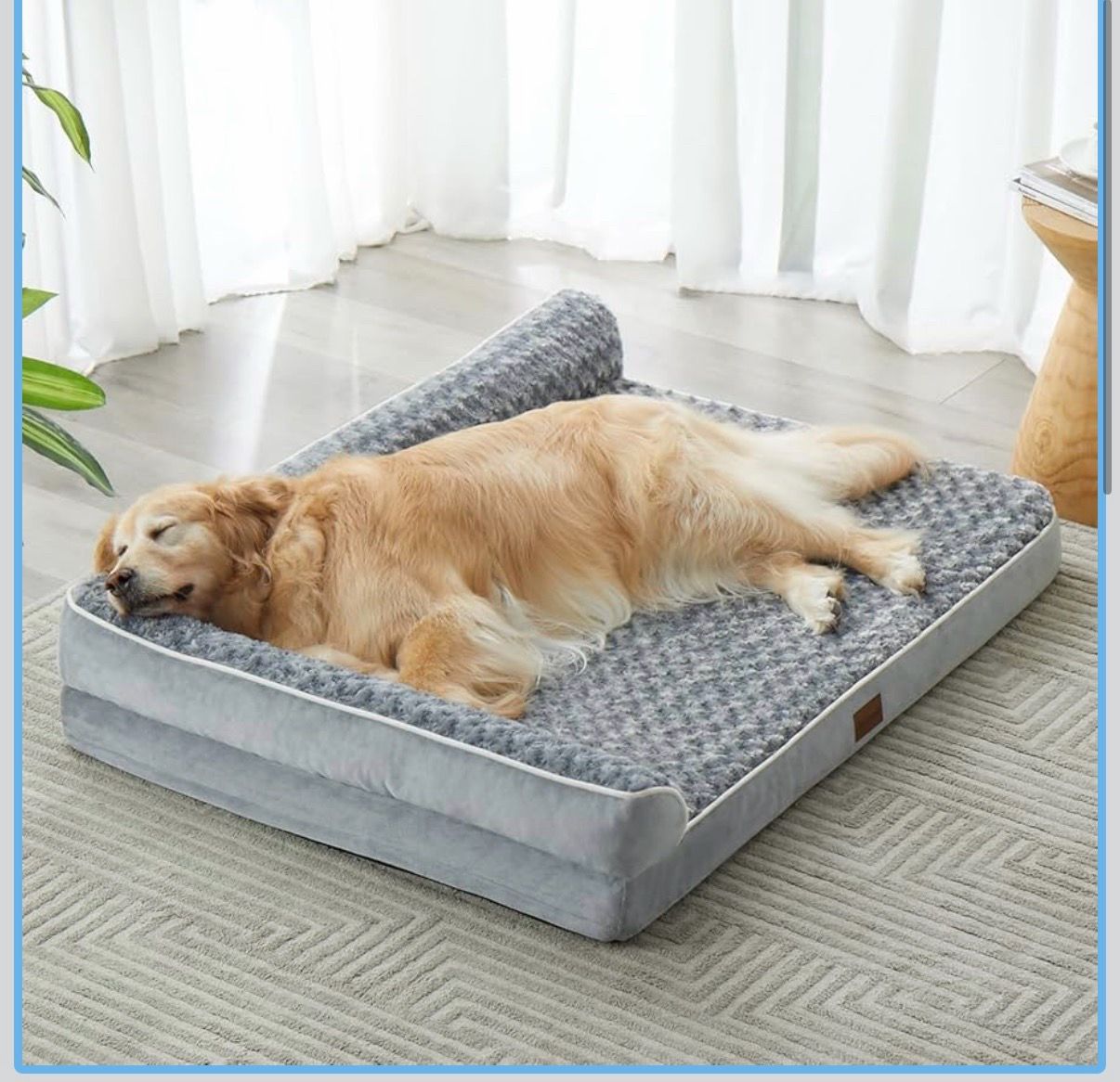 Orthopedic Washable Dog Bed