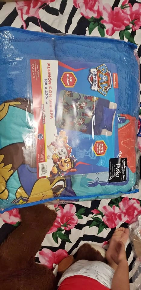 Nickelodeon Paw Patrol Sherpa Comforter Set Twin