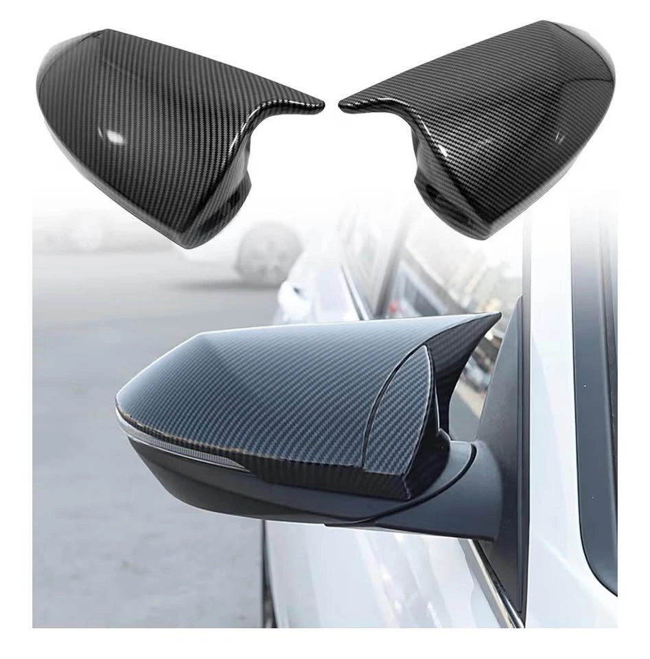 Hyundai Elantra 2021-2026 Carbon Mirror Caps - photo 2