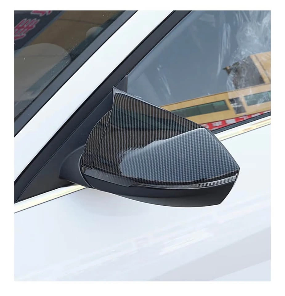 Hyundai Elantra 2021-2026 Carbon Mirror Caps - photo 3
