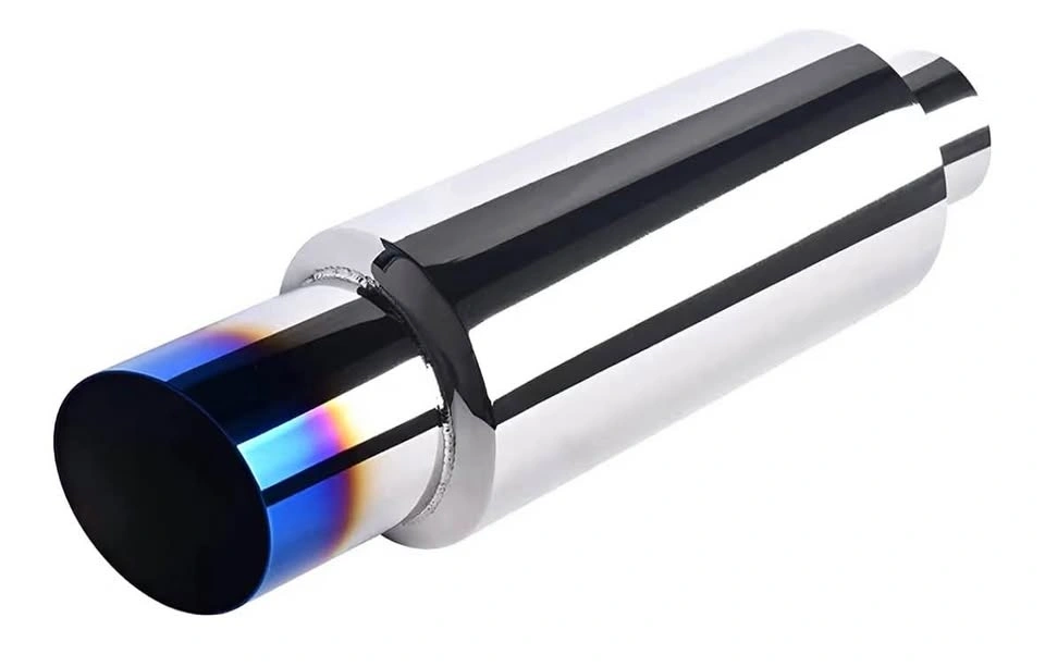 Exhaust Muffler, Stainless Steel Exhaust Tip Universal