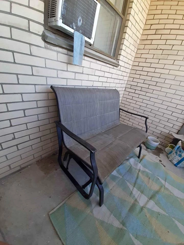 Outdoor Patio Glider Bench