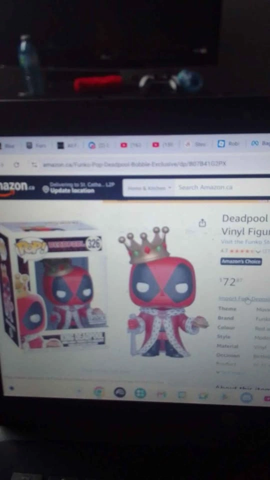 King Deadpool Funko Bobble Head (#326 Deadpool) - photo 4