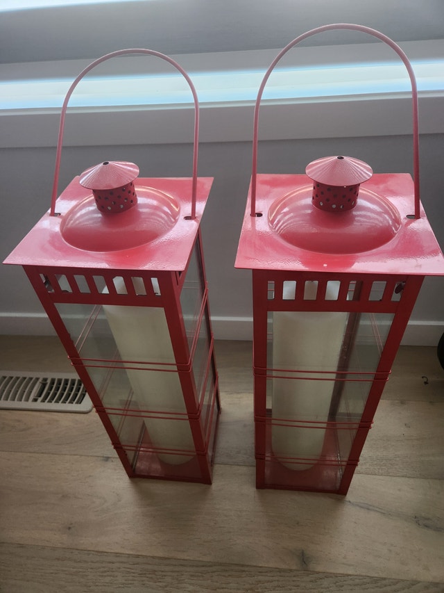 Lanterns with candles - photo 3