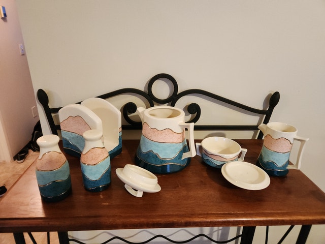 Vintage Style Ceramic Kitchen Set