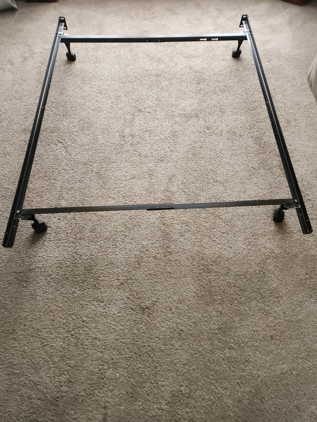 Adjustable Bed Frame with Locking Wheels - photo 2