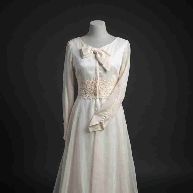 Vintage Homemade Wedding Dress