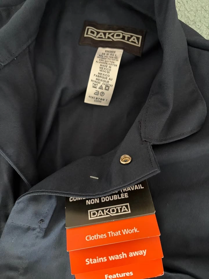 BNWT DAKOTA Utility Unlined Coverall - photo 2