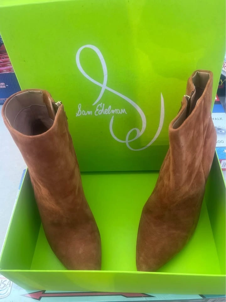 Sam Edelman Wrenley Suede Ankle Boots - photo 2