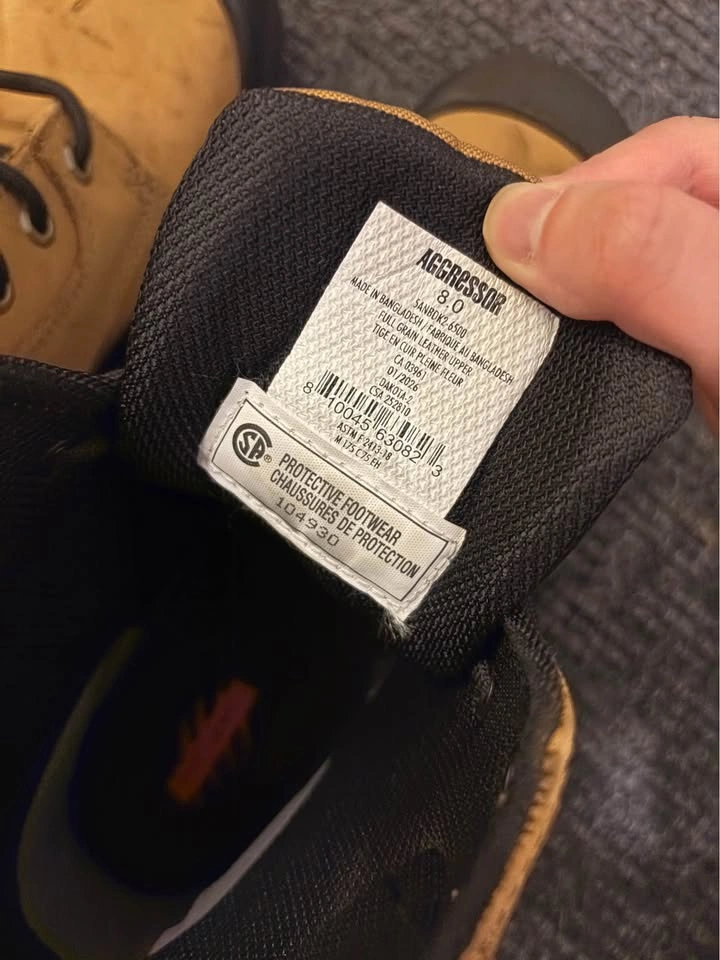 Aggressor Steel Toe Work Boots - photo 4