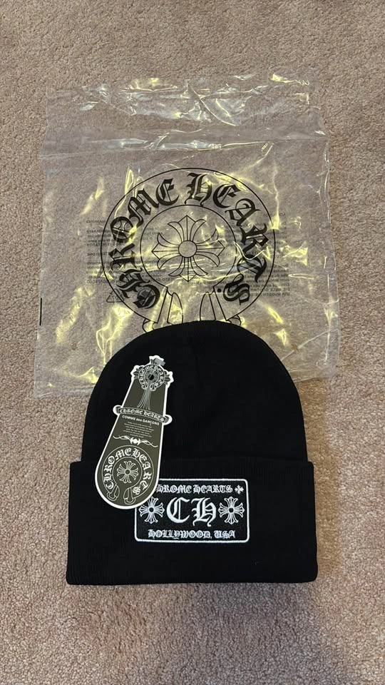 Chrome Hearts Beanies (Swipe To See More) - photo 3