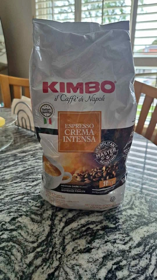 Kimbo Espresso Crema Intensa Whole Bean Coffee
