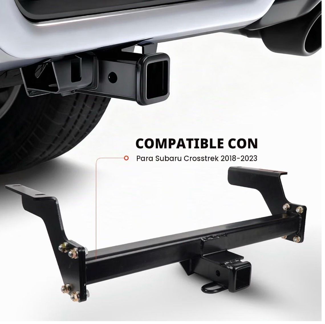 2" Receiver Trailer Hitch for Subaru Crosstrek 2018-2023 - photo 5