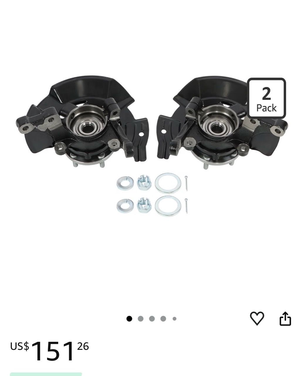 labwork Front Left and Right Wheel Hub Bearing for Sonata 2011-1