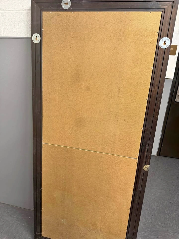 Wood mirror