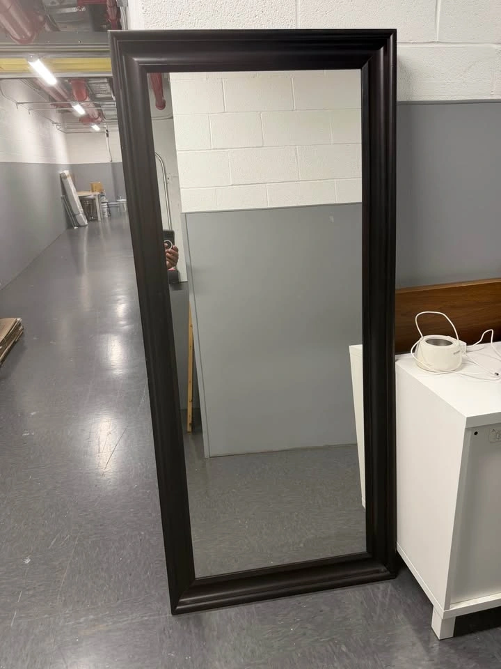 Wood mirror - photo 2