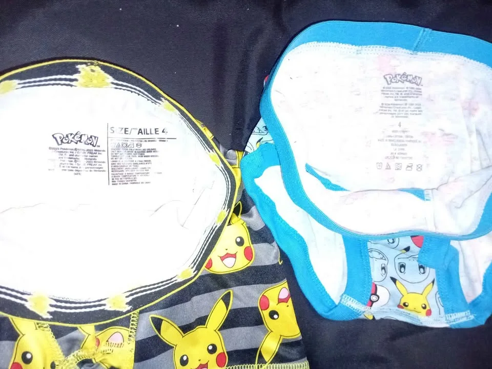 🥕 NEW! 2 Pokemon Boys Underwear (boxer & brief) image indicator(2)