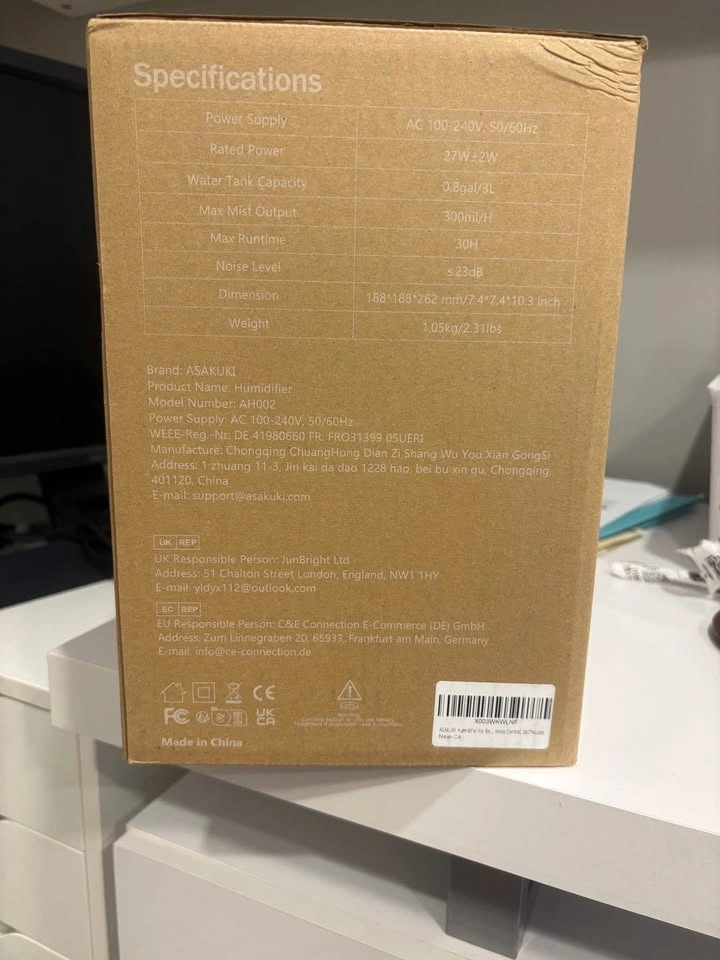 ASAKUKI Humidifier - photo 3