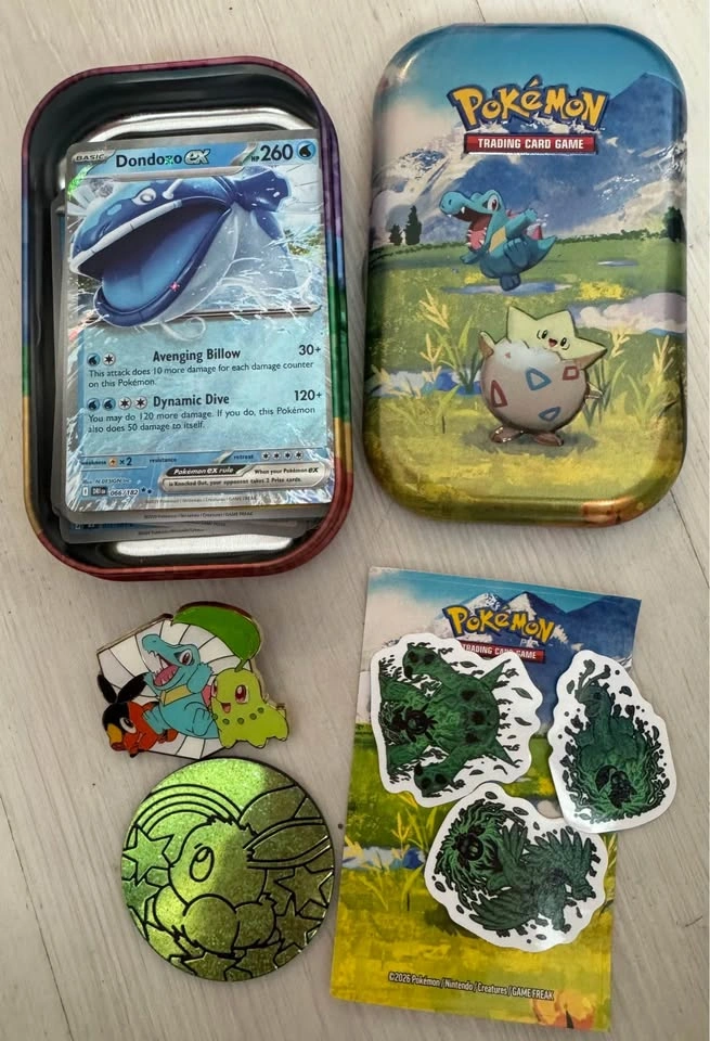 Pokémon cards with extras