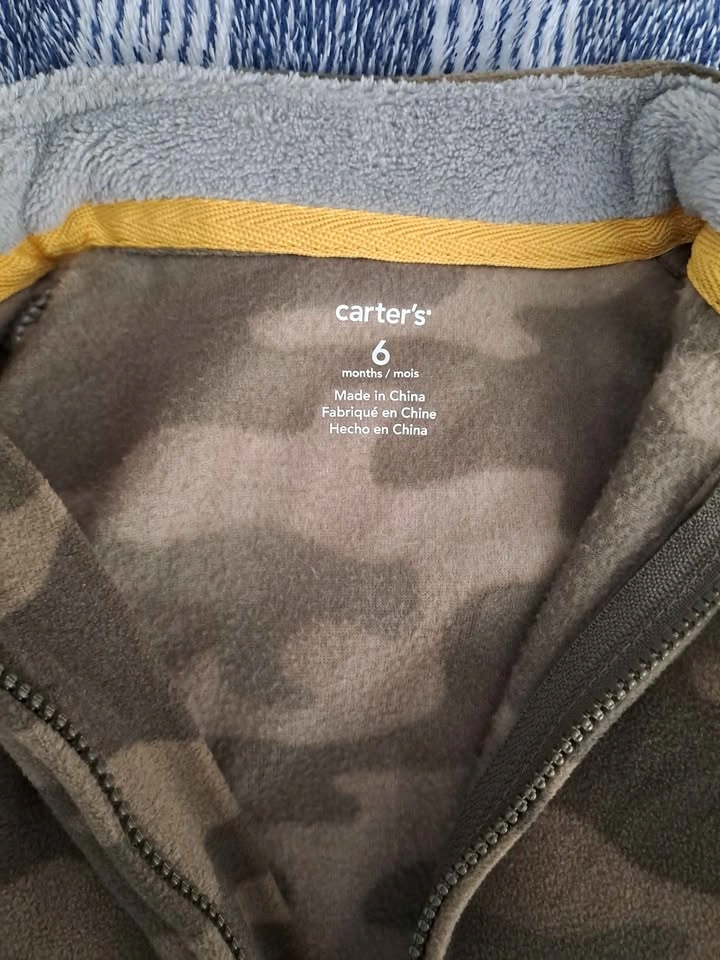 NEW fleece sleepers 6m - photo 3