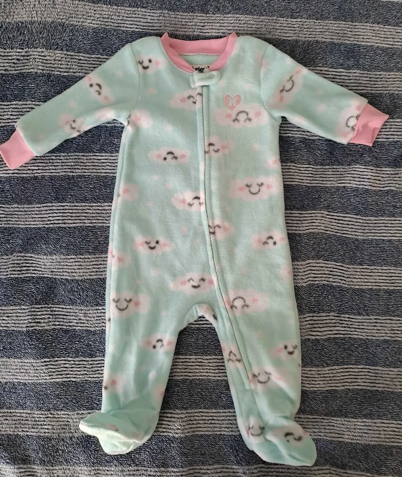 NEW fleece sleepers 6m - photo 4