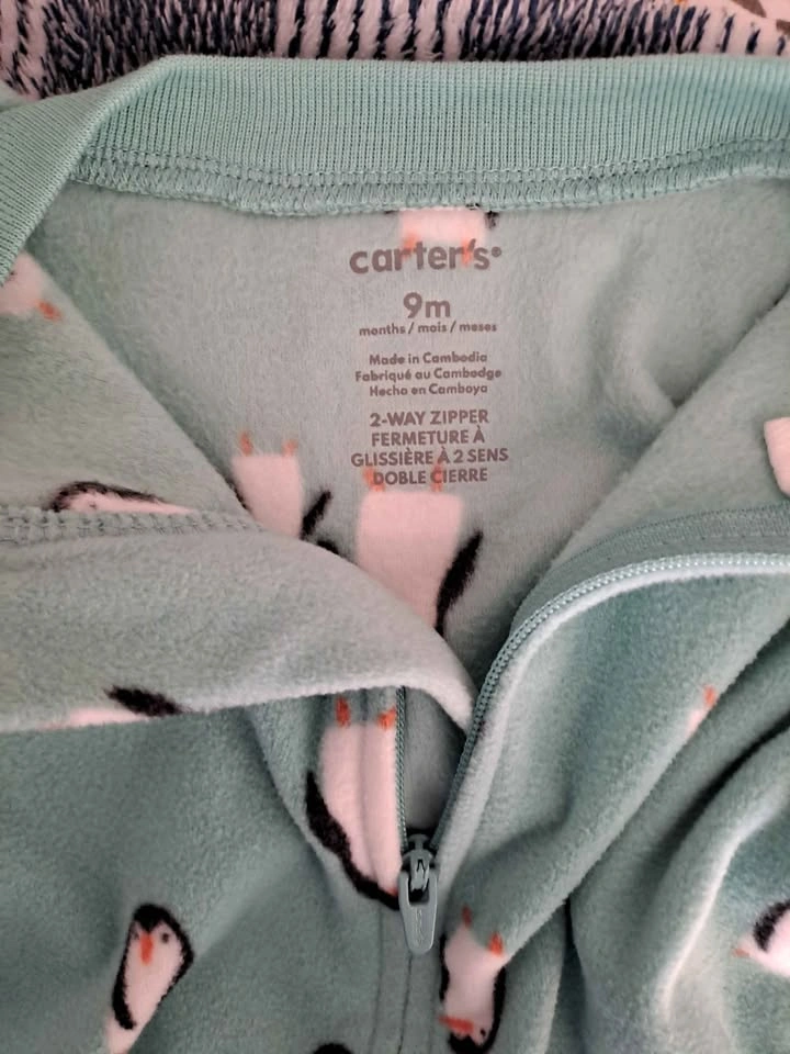 6-9m sleepers/onesies - photo 3