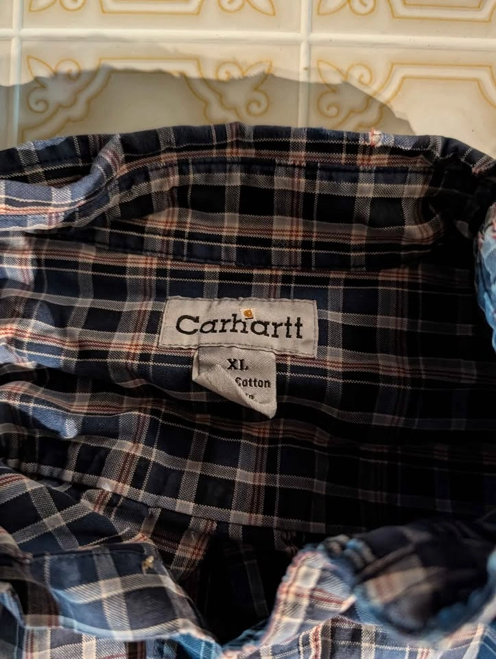 Carhartt Plaid Button-Down Shirt - photo 2